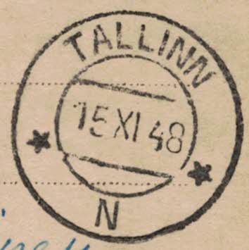 Kretinga postmark used further