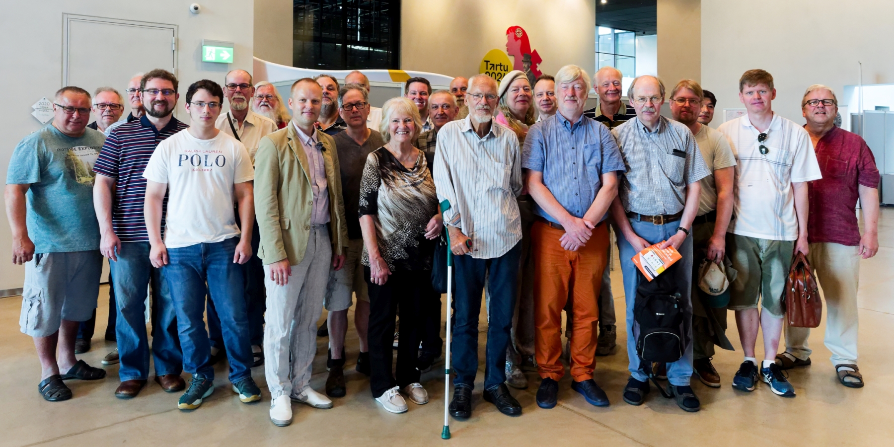 Gruppenbild Baltikum-Philatelisten