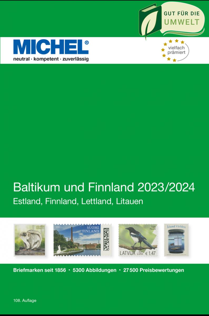 Michel-Katalog Baltikum_und_Finnland_2023_2024