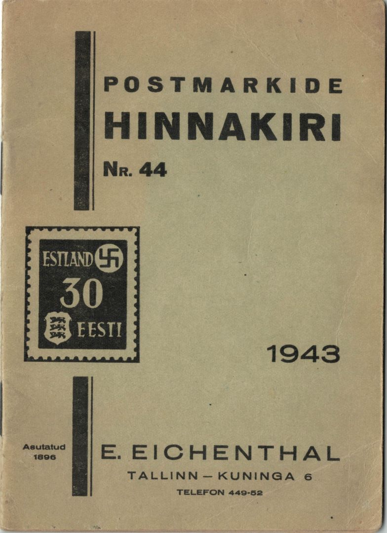 Eichenthal Preisliste 1943