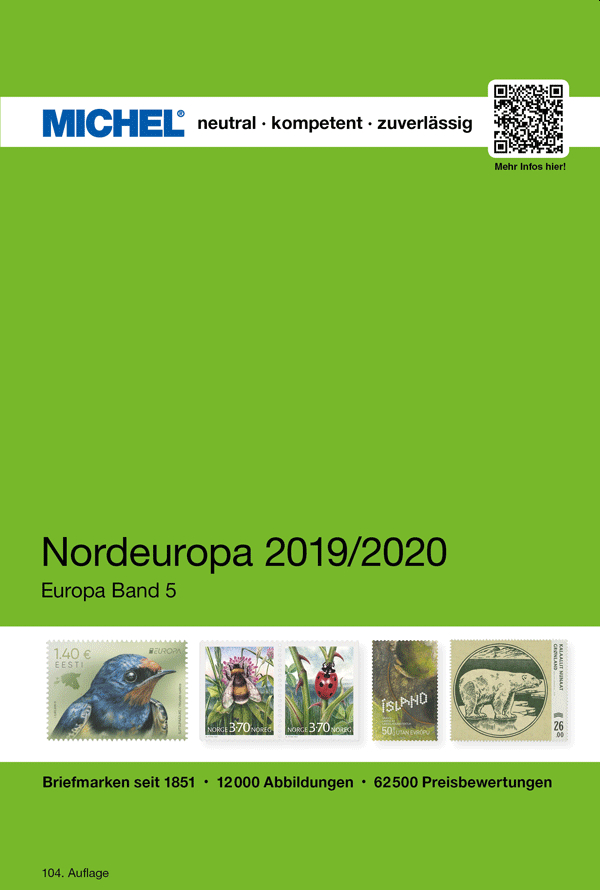 Michel-Katalog Nordeuropa 2019-2020