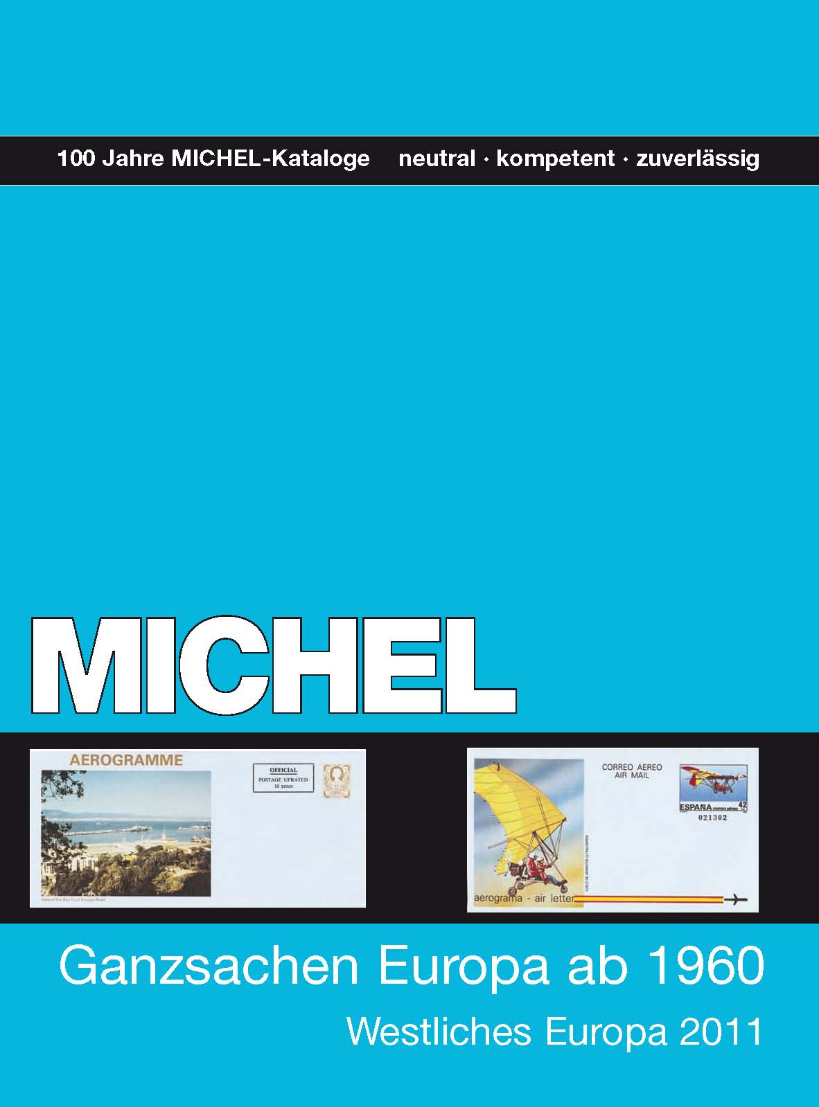 Michel postal stationery catalogue Europe since 1960