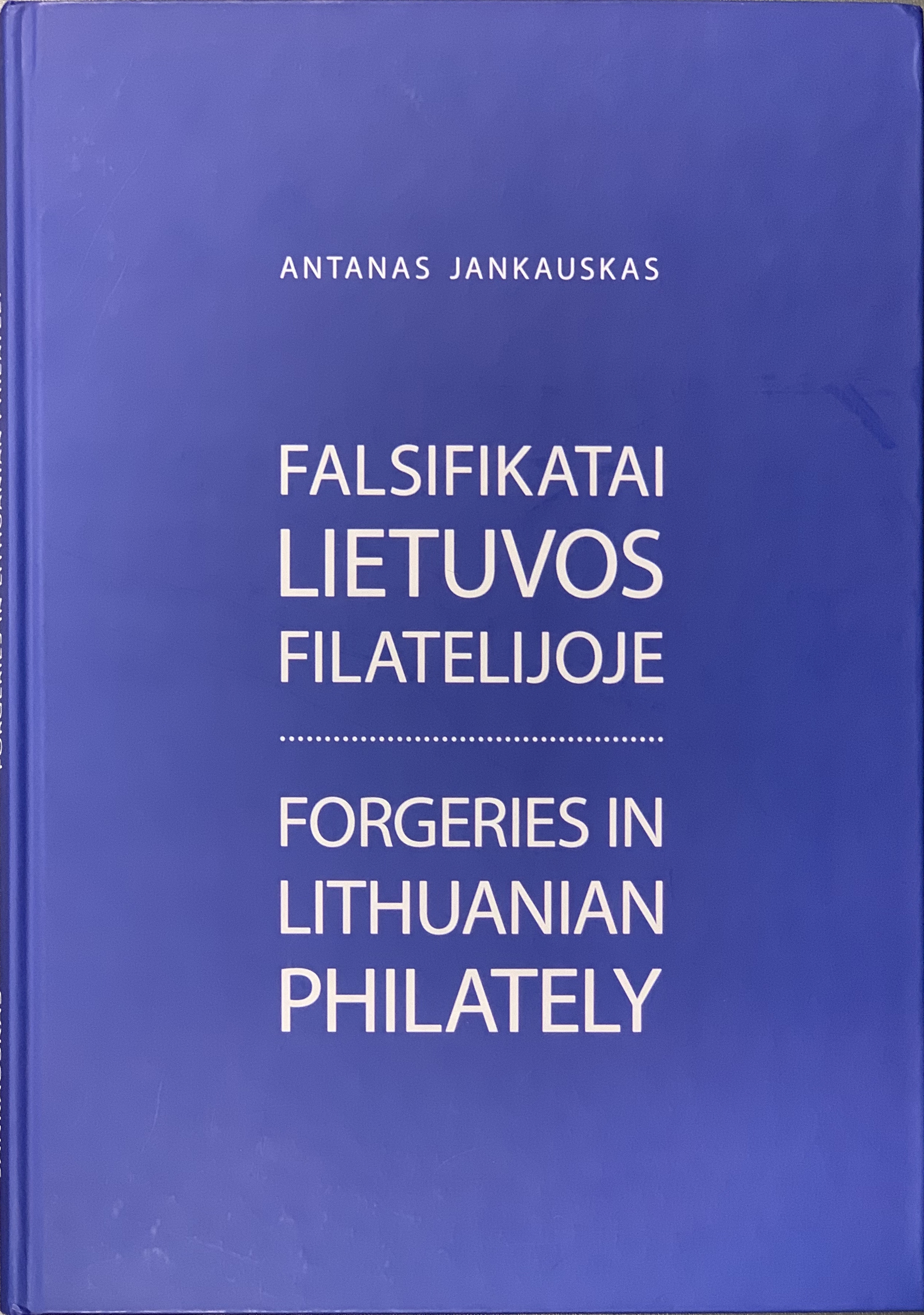 Litauen Jankauskas Katalog Fälschungen 2019