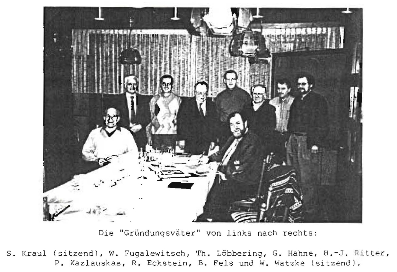 Gründungsversammlung der Forschungsgemeinschaft Litauen, 22. Januar 1994