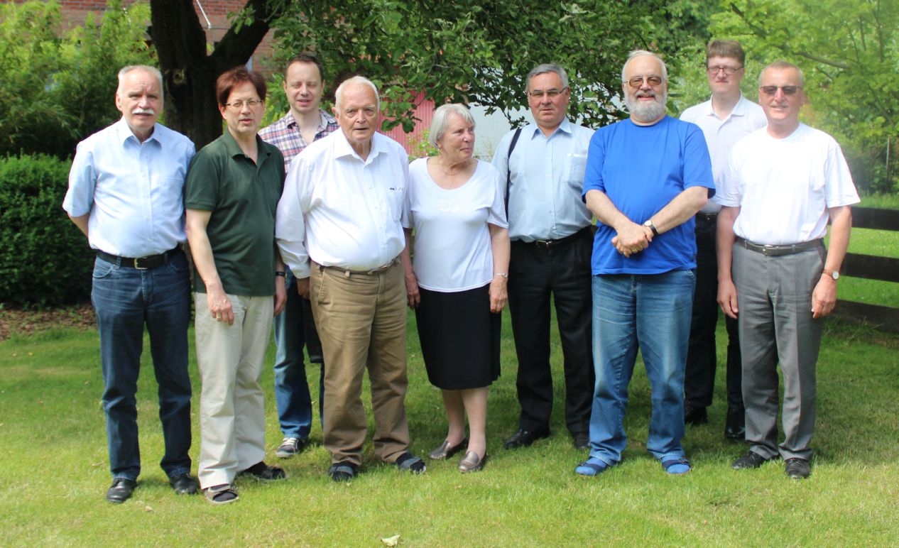 Gruppenbild der Teilnehmer der letzten Mitgliederversammlung der Forschungsgemeinschaft Litauen im Juni 2015