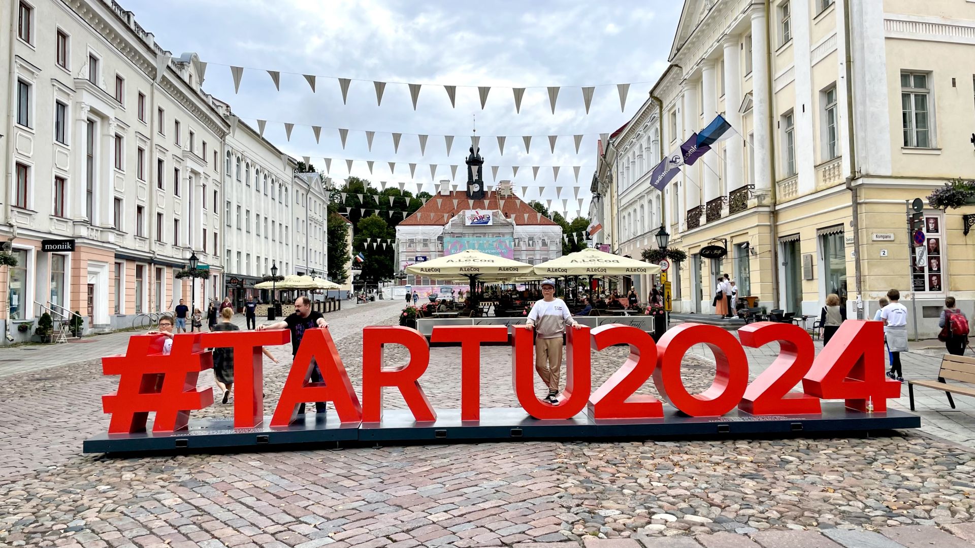 Werbung für Tartu 2024