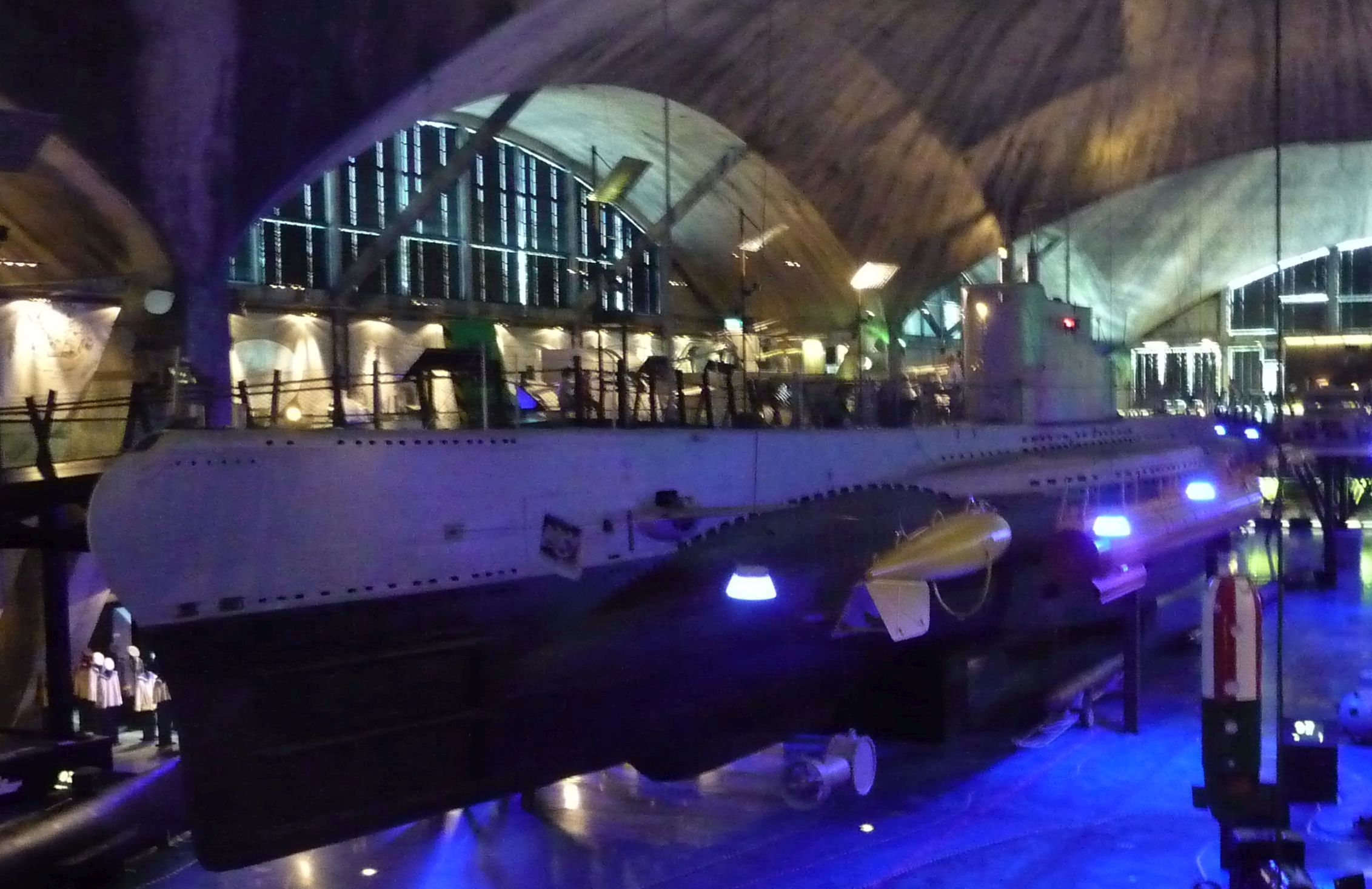 The submarine 'Lembit' in real life (in the museum) ...