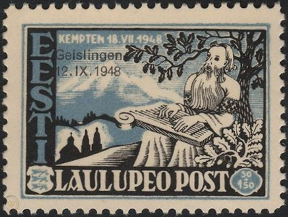 camp post stamp Kempten