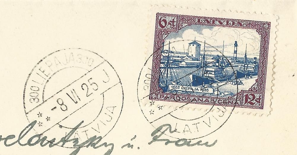 Special postmark 300 Liepaja 300, 1925