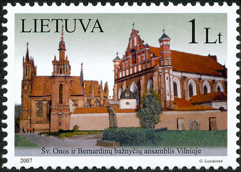 St.-Annen-Kirche Vilnius, Mi-Nr. 935