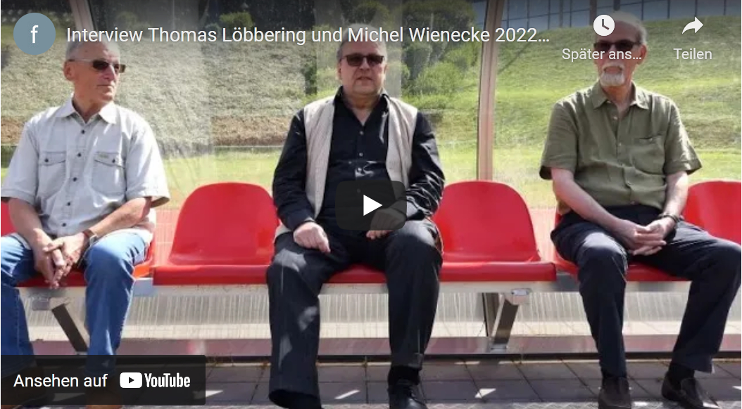 Start picture video interview Loebbering and Wieneke 2022